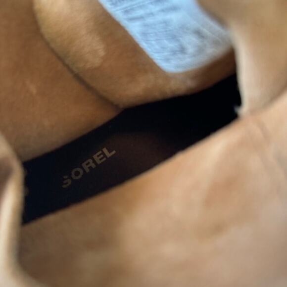 Sorel Evie suede lace up wedge shoe boots womens size 11 - Picture 13 of 14